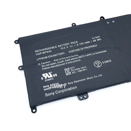 Akku für Sony VGP-BPS40